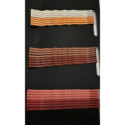 Vlasové sponky - hnědý mix 24 ks – Zboží Dáma