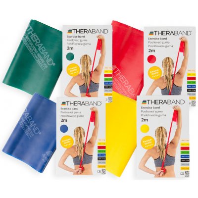 Thera-Band Inside sada čtyř posilovacích gum 2 m – Hledejceny.cz