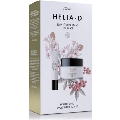 Helia-D Classic hydratační krém pro suchou pleť 50 ml + oční krém proti otokům a vráskám 15 ml