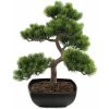 Květina Umělý bonsai borovice v květináči, 50 cm