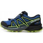 Salomon Speedcross Cswp J dětské boty Nautbl/Black/Lim L41725800 modrý – Zboží Mobilmania