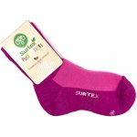 Surtex dětské ponožky LÉTO 70% merino růžové – Sleviste.cz