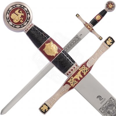 Art Gladius Meč Excalibur s polychromovaným jílcem – Hledejceny.cz