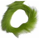 Hends Proužky Králičí Kůže Zonker Strips Rabbit Zelená 4 mm – Hledejceny.cz