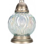 Nohel garden Lampa hřbitovní KOULE PREMIUM skleněná 280g 19x28cm – Zboží Dáma