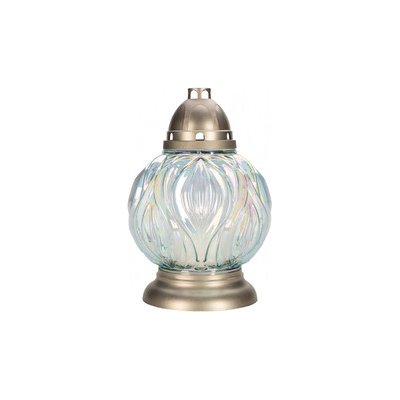 Nohel garden Lampa hřbitovní KOULE PREMIUM skleněná 280g 19x28cm – Zboží Dáma