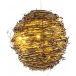Retlux RXL 240 Dekorace z ratanu ve tvaru koule 20 LED – Hledejceny.cz