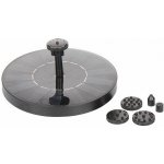 Courtyard plovoucí solární fontána barva černá – Hledejceny.cz