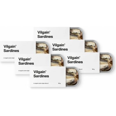 Vilgain Sardinky v BIO extra panenském olivovém oleji 90 g – Sleviste.cz