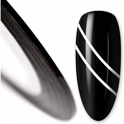 Starnails Samolepící zdobící páska na nehty White 1 mm – Hledejceny.cz