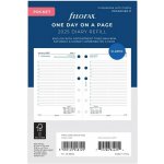 Filofax Denní kalendář 2026 den/1 strana Aj náplň kapesních diářů formát A7 – Zbozi.Blesk.cz