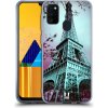 Pouzdro a kryt na mobilní telefon Samsung Pouzdro Head Case Samsung Galaxy M21 RŮŽOVOMODRÁ AIFELOVKA