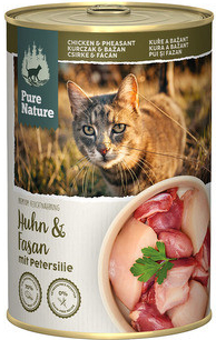 Pure Nature Cat Adult Kuře a Bažant s petrželkou 0,4 kg