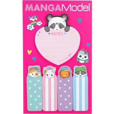 Top Model Samolepicí bločky Manga Model Heart – Hledejceny.cz