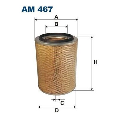 Vzduchový filtr FILTRON AM 467 (AM467) – Zboží Mobilmania