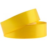 Stuha saténová 25mm/32m dark yellow (tmavě žlutá) – Zboží Mobilmania