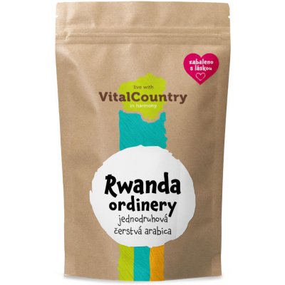 Vital Country Rwanda Ordinery mletá 250 g – Hledejceny.cz