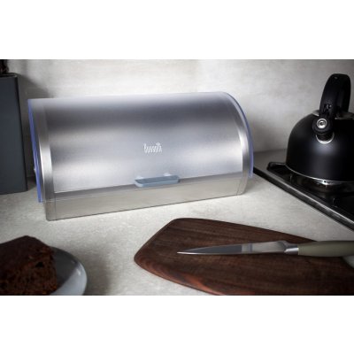 Berretti La Pitta nerezový chlebník BR6781 Transparentní – Sleviste.cz