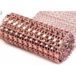 Diamantový pás - MĚDĚNÝ /1 m – Zboží Dáma