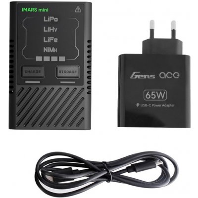 Gens ace Univerzální nabíječ iMars mini G-Tech 60W pro LiPo LiHV LiFe NiMH – Zboží Dáma