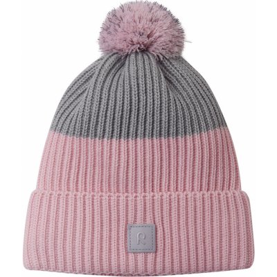 dětská čepice Reima Pilke růžová šedá – Zboží Dáma
