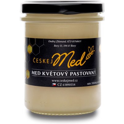 ČeskejMed med květový PASTOVANÝ 250 g