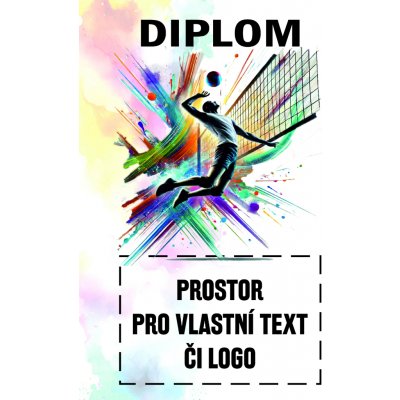 Diplom Volejbalista – Zboží Dáma