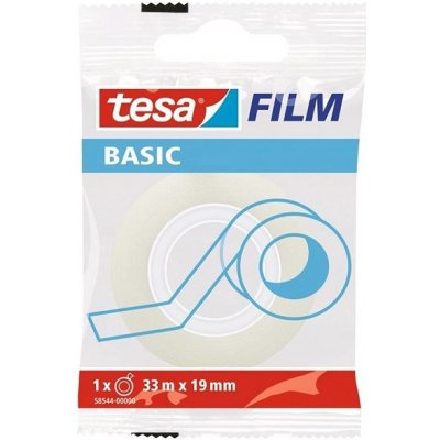 Tesa BASIC 19 mm x 33 m, transparentní – Zbozi.Blesk.cz