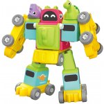 KIDS WORLD MALÝ KUTIL 2 v 1 Vláček s dinosaury a robot šroubovací stavebnice – Zboží Živě