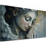 Obraz andělů Křehká stvoření | dotaženo rukou umělce - 100x150 cm – Hledejceny.cz