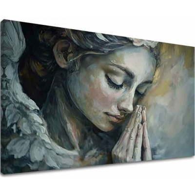 Obraz andělů Křehká stvoření | dotaženo rukou umělce - 100x150 cm – Hledejceny.cz