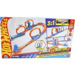 Hot Wheels Creator dráha trojitá smyčka JDW39 – Zboží Dáma