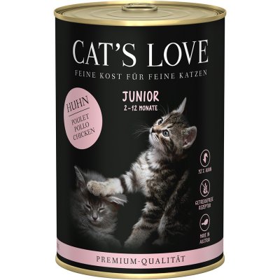 Cat's Love Junior kuřecí 6 x 0,4 kg