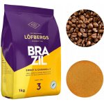 LÖFBERGS BRAZIL ARABICA 100% zrnková 1 kg – Hledejceny.cz
