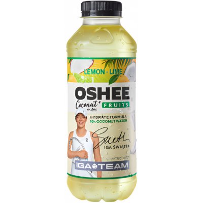 Oshee Vitamínová voda Coconut Citron-limeta 0,55 l