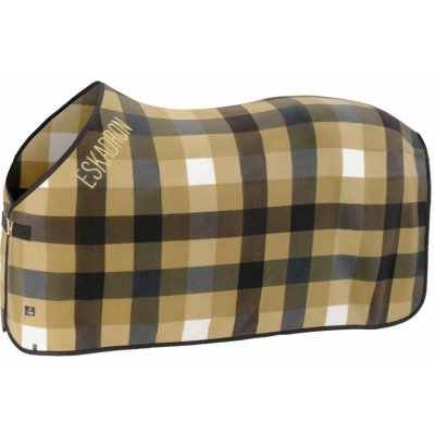 Eskadron Deka odpocovací Heritage Fleece Check cardamom white navy black truffle – Zboží Dáma