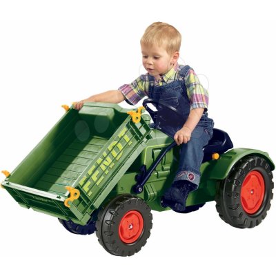 Big 56551 zelený šlapací traktor Fendt s vyklápačkou a klaksonem – Zboží Mobilmania
