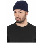 Flexfit Silná ohrnovací beanie z husté pleteniny modrá námořní – Hledejceny.cz