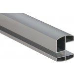 WC Al elox profil horní 13/18 mm pro kabinky, 3 ,2m – Sleviste.cz