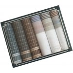 Ëtex Pánské látkové kapesníky VASSINI - 6 kusů M37-2 – Sleviste.cz