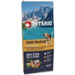 Ontario Adult Medium 7 Fish & Rice 12 kg – Zboží Mobilmania