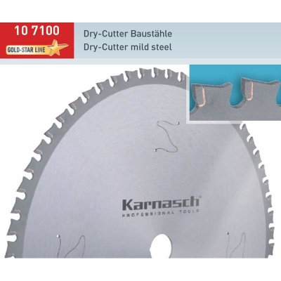 Karnasch 107100260010 Pilový kotouč osazený tvrdokovem Dry-Cutter 260x2,2/1,8x30 mm 60 WWF – Zboží Mobilmania