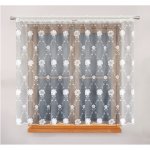 Fliying Hotová vyšívaná záclona L915-3D, 300x150 cm – Zboží Mobilmania