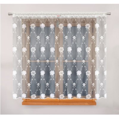 Fliying Hotová vyšívaná záclona L915-3D, 300x150 cm – Zboží Mobilmania