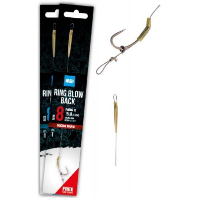 Nash Návazec Tube Blow Back Rig - vel.4 Bez protihrotu – Zboží Dáma