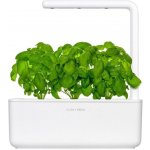 Click and Grow Smart Garden 3 chytrý květináč + 3ks kapslí se semínky bazalky bílý SG3W – Hledejceny.cz