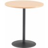Jídelní stůl AJ Produkty Kavárenský stolek Astrid 700 mm, buk/černá