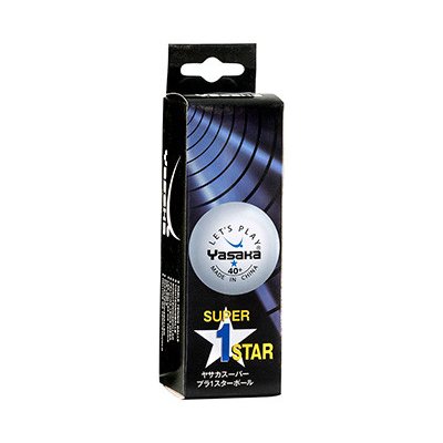 Yasaka Super 40+ 1star 3ks – Zboží Dáma