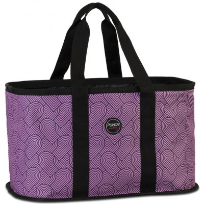 Fabrizio Skládací nákupní košík 10514-1800 růžový se vzorem – Hledejceny.cz