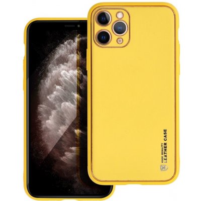 Pouzdro Forcell LEATHER Case APPLE IPHONE 11 PRO 5,8" žluté – Zbozi.Blesk.cz